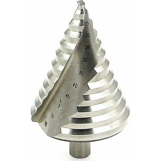 Broca cónica espiral para metal, madera y plástico: herramienta multitamaño definitiva, broca escalonada HSS de 6 a 60 mm