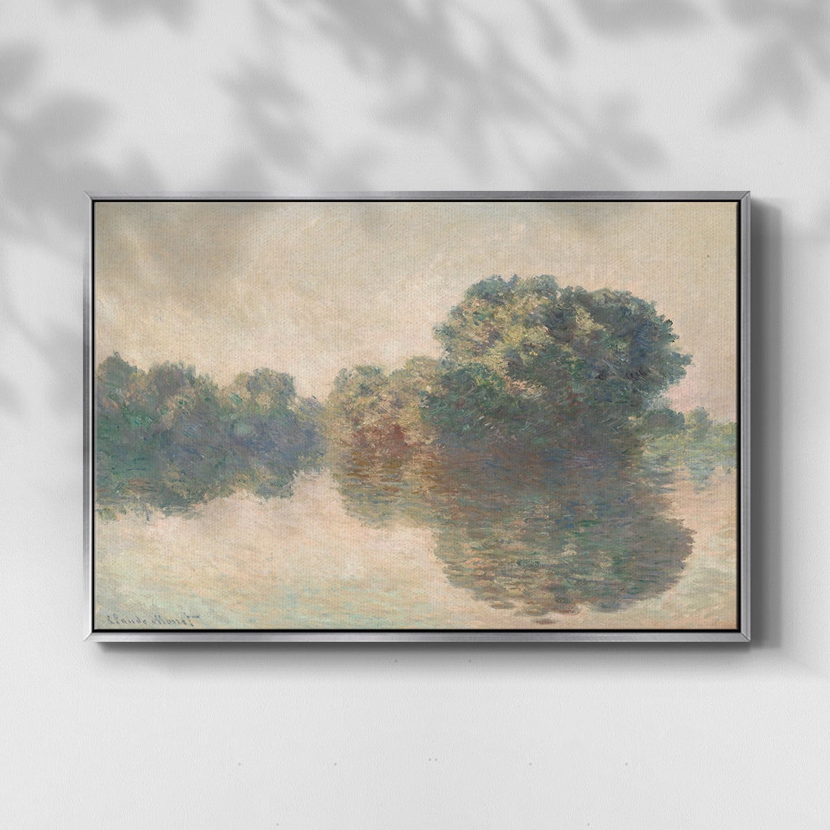 Vintage Landscape-XXXVII By Wexford Home Framed in Silver Wood Gallery Wrapped Canvas 17 in. x 25 in.