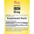 thumbnail image 2 of Iron 45mg Slow Release | 50 Tablets | Essential Mineral Supplement for Men and Women | by Sundance, 2 of 5