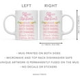 thumbnail image 5 of CTDream 11oz. Coffee Mug Gift for Women, Office Assistant Because Super Amazing Life Changing Miracle Worker Isn't an Official Job Title, Floral Flowers, 1-Pack, Christmas Gift Ideas for Her, 5 of 7
