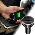 thumbnail image 3 of USB Car Charger Fast Charging 4USB Ports with Smart Technology & Compact Design for Road Trips, 3 of 8
