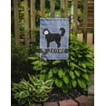 thumbnail image 2 of Carolines Treasures CK3729GF Black Cockapoo Welcome Garden Size Flag, 2 of 3