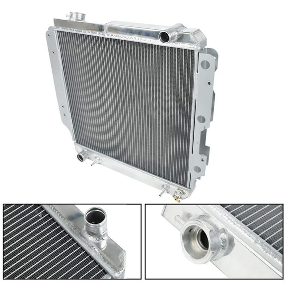 Confote 3 Row Full Aluminum Racing Cooling Radiator Compatible with 1987-2006 Je-ep Wrangler YJ TJ Radiator Replaces
