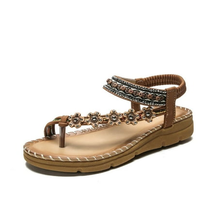 

Bohemian Ethnic Style Platform Sandals For Women