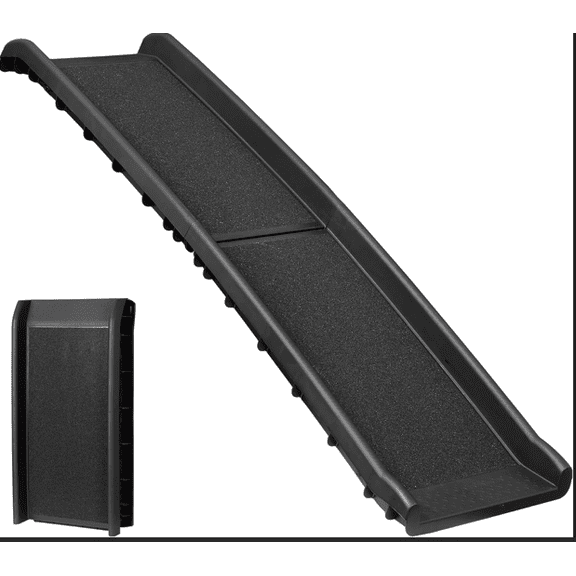 Folding Dog Ramps for SUV, Truck, Car Ramp Stairs Step Ladder for Pet