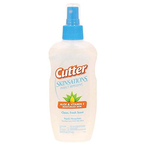 Cutter Skinsations 6Ounce Insect Repellent Pump Spray6packs