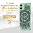 thumbnail image 2 of Caseyard TPU Clear Case for iPhone 13 Mini with Boho Mandala design phone cover, 2 of 7