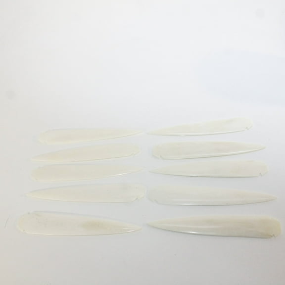 10 Ornamental Bone Spearheads  #6537  Mountain Man Art