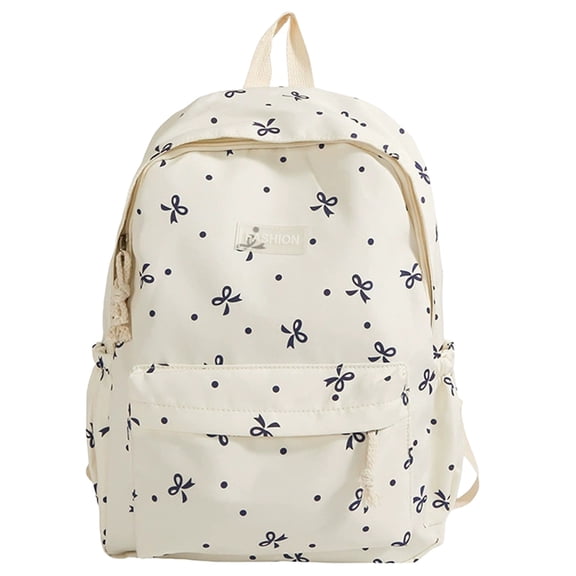 Xinyat Blue Bow Backpack Bowknot Backpack Set for Students Cute Aesthetic Daypack With Bow Bow Backpack Bowknot Backpack Set for Students Cute Aesthetic Daypack With Bow