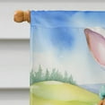 thumbnail image 3 of English Foxhound Easter Egg Hunt House Flag 28 in x 40 in, 3 of 7