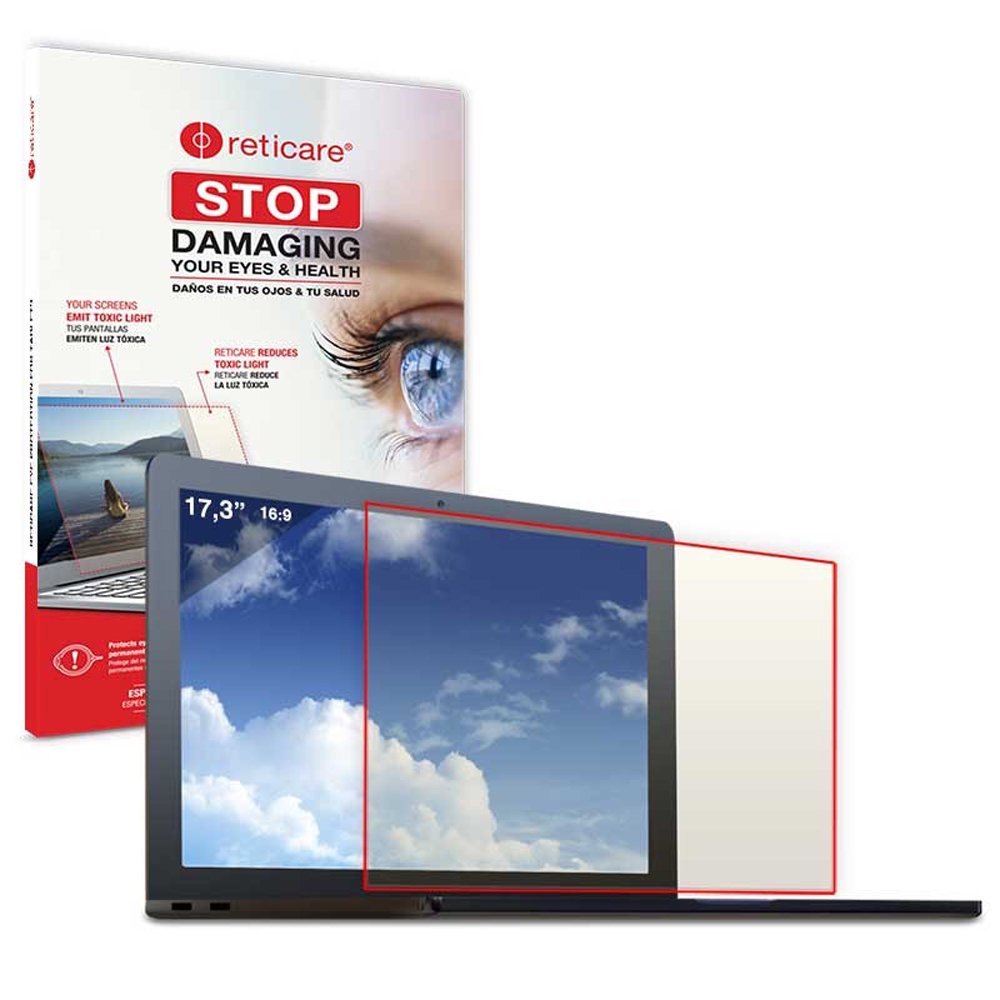 Reticare Eye Protector for Universal Laptop, 17.3"
