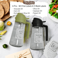 thumbnail image 6 of KDJ HOME Oil Sprayer for Cooking, 2 in 1 Olive Oil Dispenser Bottle for Kitchen, 16oz/470ml Premium Glass Oil Bottle, Food-grade Oil Mister for Air Fryer, Salad, Frying, BBQ (White), 6 of 9