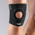 thumbnail image 3 of NIBOLOG 1Pc Knee Stabilizer Elastic Breathable Black Adjustable Compression Knee Support Brace for Workout, 3 of 8