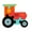 B, variant on Lksixu Toddler Toys Educational Baby Toys Four-Wheel-Drive Inertial Sport Utility Vehicle Children's Toy Car Learning Toys for Kids