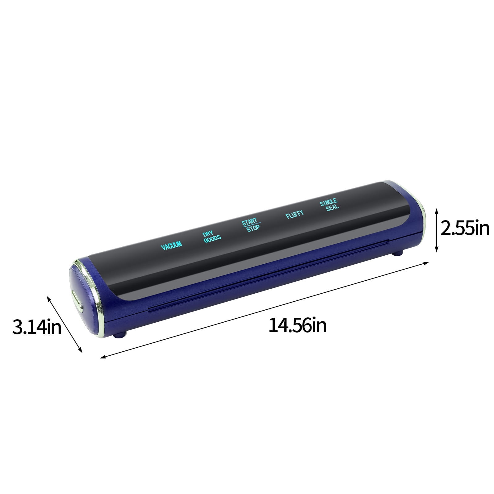 Inerposs Vacuum Sealer Machine, Food Vacuum Sealer for Airtight Food Storage, Dry and Moist Vacuum Sealer, Kitchen Food Sealer for Freshness, Ideal for Home Food Preservation