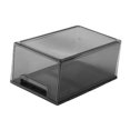 thumbnail image 2 of Organizador de escritorio con cajón transparente para joyas, versátil, resistente al polvo y antipolvo. Gris claro grande, 2 of 9