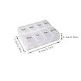 thumbnail image 3 of Glass Containers for Food Storage with Lids Glass Soup Containers with Lids Coffee Container Freezer Organization 100 Glasses Weekly Travel Organizer 3 Pack For Purse, 3 of 4