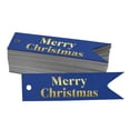 thumbnail image 1 of Inkdotpot Pack Of 100 Real Gold Foil Paper Tags Merry Christmas Favor Hang Tags, 1 of 6