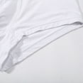 thumbnail image 4 of khonts,Men's Pouch Boxer Brief Letter Printed Side Slit Breathable Underwear Elastic Waistband Soft Underpants White L, 4 of 6