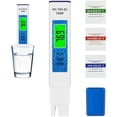 thumbnail image 2 of PH Meter  PH and TDS Tester  water quality testing pen 0.05ph High Accuracy Pen Type PH Meters PH / TDS / EC Tester  PH Temp Meter for Household Drinking Pool Aquarium Aquaculture, 2 of 12
