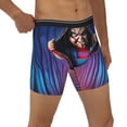 thumbnail image 4 of Lsque Chucky Pattern Men's Performance Stretch Underwear, Athletic Long Leg Briefs，Moisture-Wicking-XX-Large, 4 of 6