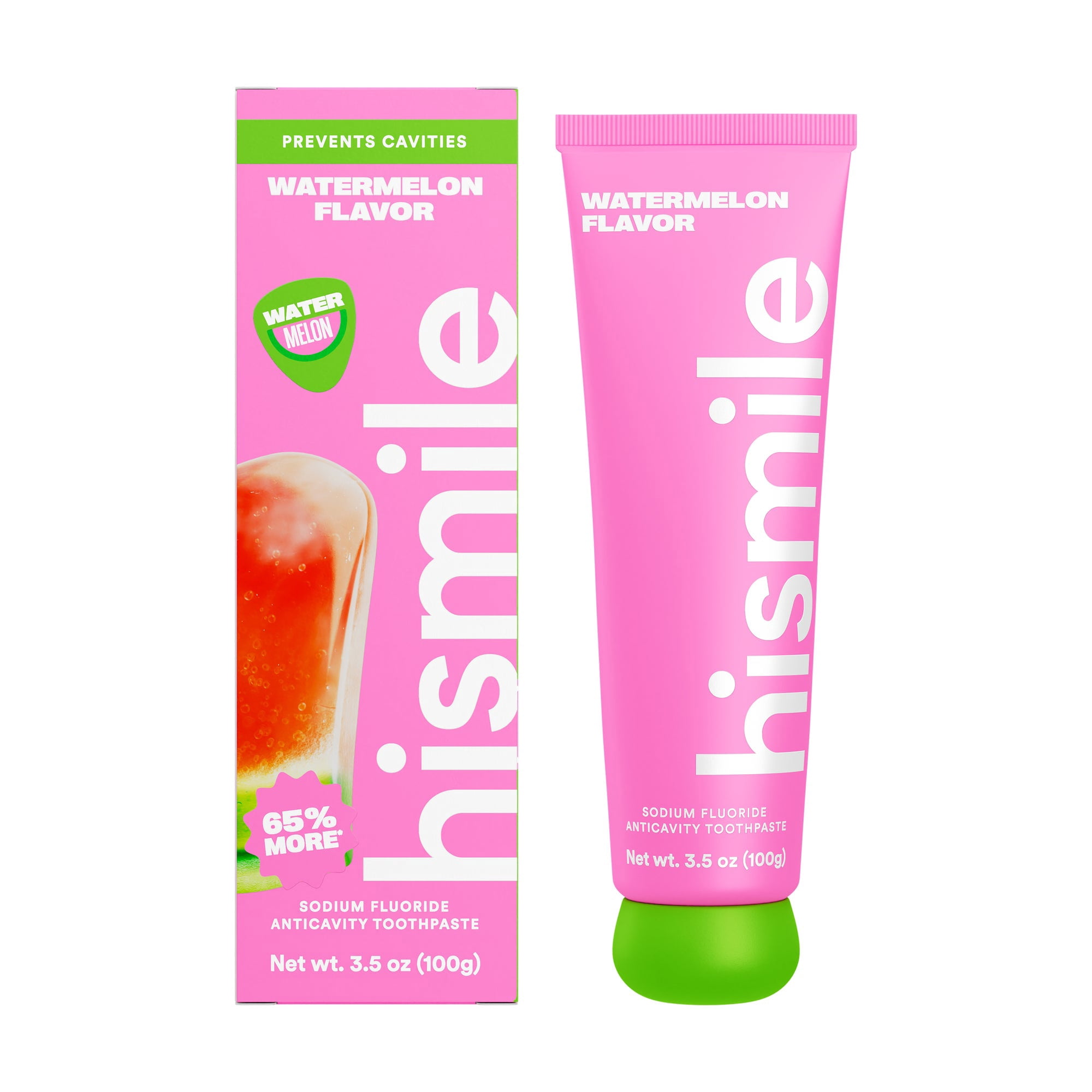 (2 pack) Watermelon Flavor Anticavity Toothpaste