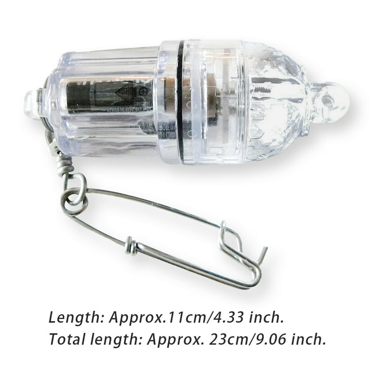 chidgrass Portable Underwater Fishing Flash Light Sea Lure Lamp