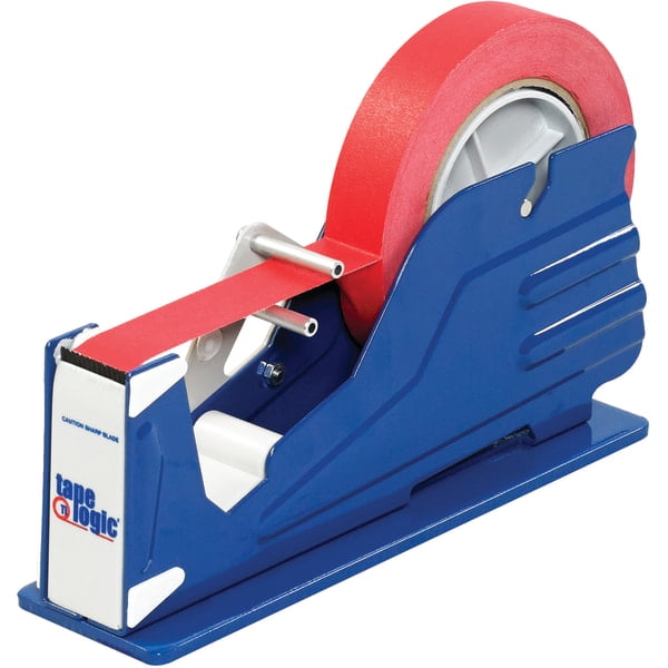 Tape Logic® Table Top Tape Dispenser, Single Roll, Blue