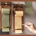 thumbnail image 5 of Retros Design Scroll Paper Clipboard with Concealed for Living Room or Workspaces Use, 5 of 9