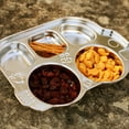 thumbnail image 5 of Innobaby Din Din Smart Stainless Divided Platter, Stainless Steel Divided Plate for Babies, Toddlers and Kids. BPA free - PLATTER ONLY, 5 of 7