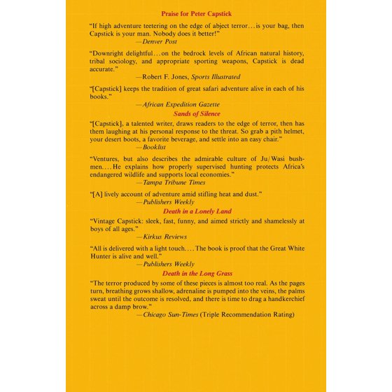 The African Adventurers A Return To The Silent Places - 