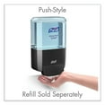 thumbnail image 2 of PURELL 5034-01 ES4 4.88 in. x 8.8 in. x 11.38 in. 1,200 mL Push-Style Soap Dispenser - Graphite (1/Carton), 2 of 7