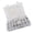 24pcs-Silver, variant on Tarp Cover Lock Fasteners with Rotating Button, Metal Mounting Hardware for Canvas Boat Motorhome Tent Installation Jobs
