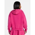 thumbnail image 3 of No Boundaries Washed Fleece Pullover Hoodie, Women's XXS-XXL, 3 of 5