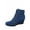 Denim Blue SV, variant on Peggy-56 Women's High Top Fashion Round Toe Lace Up Wedge Sneaker Shoes