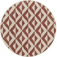 thumbnail image 2 of Jill Zarin Outdoor Collection Area Rug - Napa (4' 1" Round Rust Red/Ivory), 2 of 8