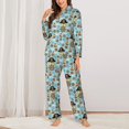 thumbnail image 2 of Sikiie funny pirate Print Pajamas for Women Set, Womens Pajama Sets, Lounge Sets for Women, 2pjs for Women-X-Large, 2 of 7