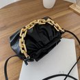thumbnail image 2 of Bolsa de hombro plisado para mujer cruzado con diseño de piedra de PU para mujer Sywqhk Para Estrenar, 2 of 9