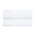 thumbnail image 1 of Juego de toallas de baño GLAMBURG, 100% algodón, 70 x 140 cm, 2 unidades, color blanco, 1 of 9