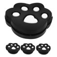 thumbnail image 4 of YSNOOWE Tennis Racquet Shock 4pcs Silicone Black Claw Shape for All Ages, 4 of 8