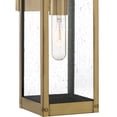 thumbnail image 2 of Westover 1-Light Antique Brass Outdoor Wall Lantern, 2 of 2
