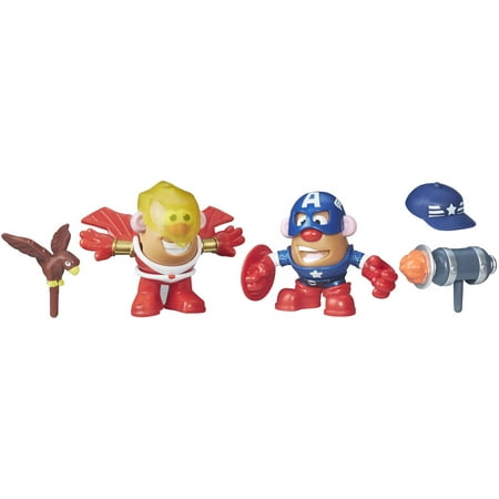 Playskool Friends Mr. Potato Head Marvel Captain America and Marvel's Falcon