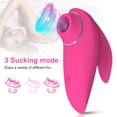 thumbnail image 2 of XBONP Sucking Vibrator for Women, Shark Shape,Red, 2 of 7