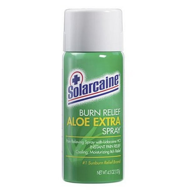 12 PACKS Solarcaine Aloe Extra Burn Relief Spray 4.5 oz