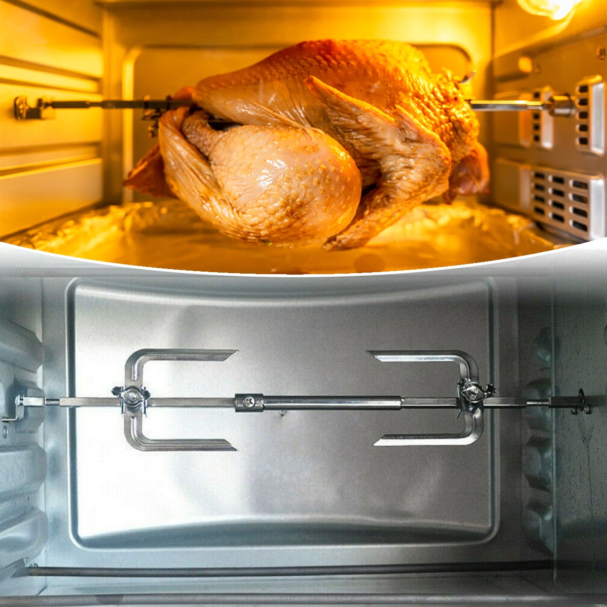 Buy ALIMARO BBQ Rotator Motor or Rotary Fork Set Electric BBQ