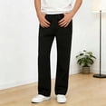 thumbnail image 2 of SROBPTY Fall Winter Teens Boys Sweatpants Solid Straight with Pockets, 2 of 5
