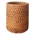 thumbnail image 2 of CoreLiving Pen Holder for Desk Cute Aesthetic Rattan Pencil Cup Organizer Boho Office Decor Desk Accessories for Women Pen Organizer Pencil Holders, 2 of 7