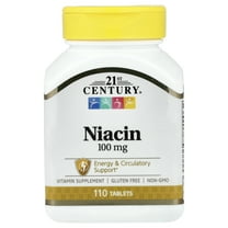 21st Century Niacin, 100 mg, 110 Tablets