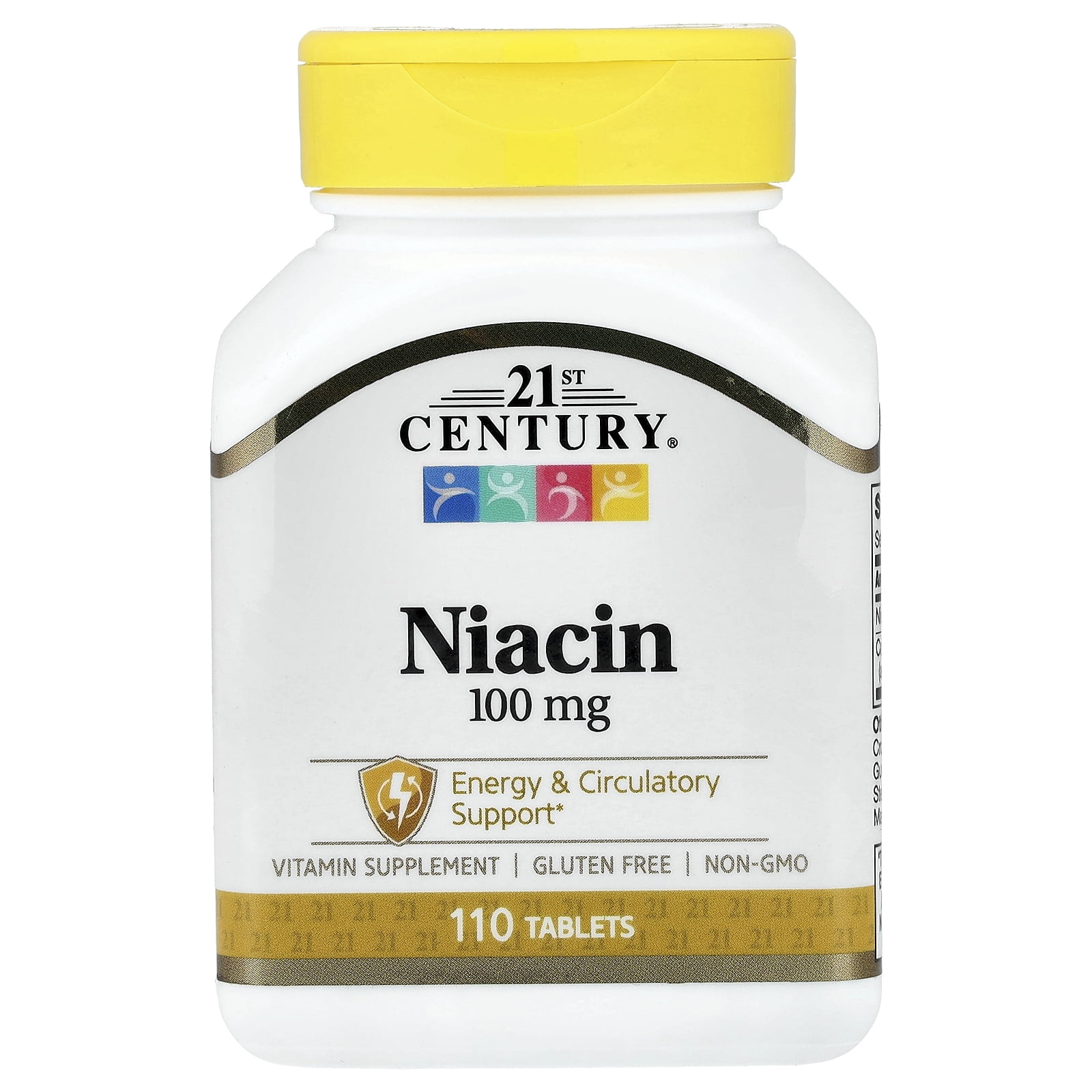 21st Century Niacin, 100 mg, 110 Tablets