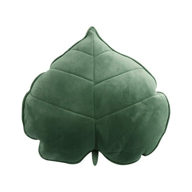 Hongchun Leaf Throw Pillow 3D Leaves Pillow Aesthetic Leaf Pillow Decorative Fun Plant Pillows Plant Shaped Throw Pillow Soft Leaf Cushion for Bedroom Sofa Couch Living Room Home Decora Walmart